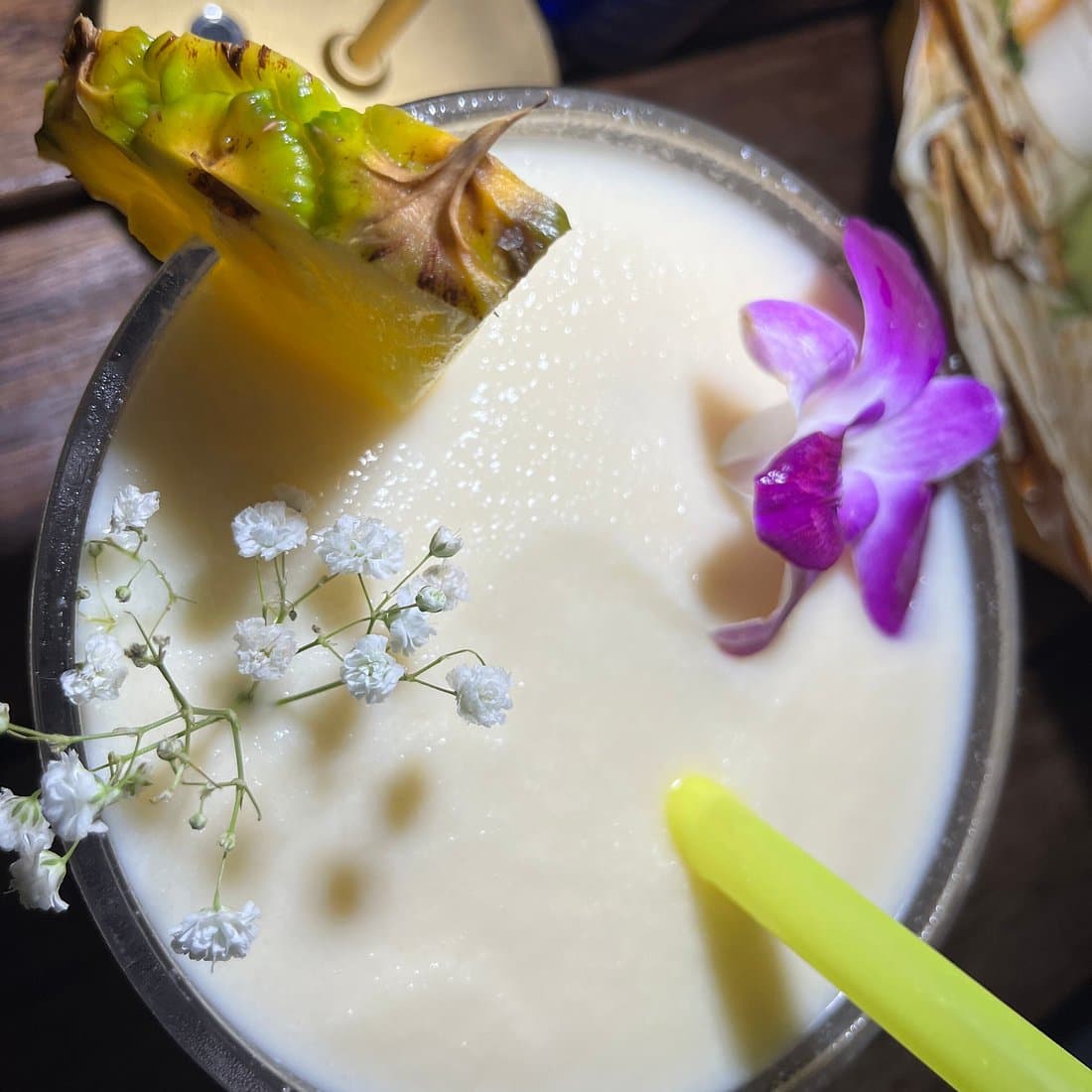 Signature cocktail at Lupita Tacos y Tequila