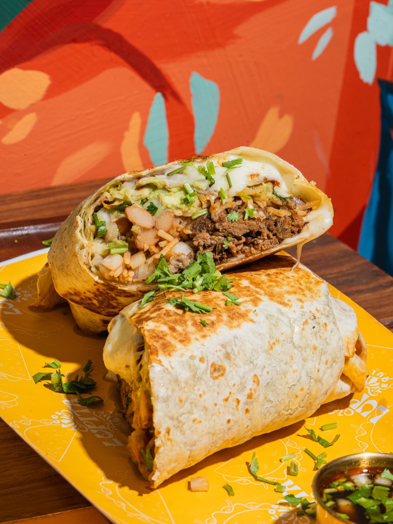 Burritos at Lupita Tacos y Tequila